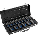  Högert HT4R049 15-dijelni set dugih udarnih nasadnih ključeva 1/2 10-32 mm | shoptok.hr
