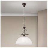 Orion luster na lancu rula 1xE27/40W/230V prečnik 35 cm bela/bronza | Eponuda.com