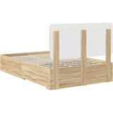  Konstrukcija postelje Sonoma hrast 120 x 200 cm Konstruiran les, (5000102127) | Shoptok.si
