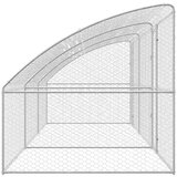  Kućica za pse s pohranom 3 pcs Srebrno 6 x 2 x 2 m Čelik | shoptok.hr