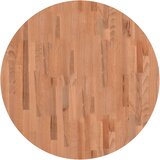 Stolna ploča Ø80x1,5 cm okrugla od masivne bukovine | shoptok.hr