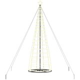 vidaXL LED božično drevesce med 800 LED Toplo bela 400 cm elezo, (5000067848) | Shoptok.si