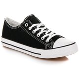 Shelvt Women's classic black sneakers | shoptok.hr