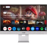 Asus zenscreen smart MS27UC - 68.6 cm (27"), 4K uhd (3840 x 2160), ips, 99% srgb, usb type-c (90W pd), usb razdelilnik, harman kardon zvočniki, google tv, večplatformno pretakanje v živo - 90LM0A3H-B01O70 | Shoptok.si