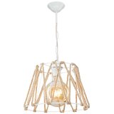Squid Lighting stropna svetilka v beli in naravni barvi 55x30 cm - squid lighting Cene
