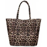 Lola Casademunt Torbe Basic Animal Print Shopper Večbarvna Cene