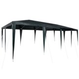 vidaXL Šotor za zabave Zeleni 8x4 m PE | Shoptok.si