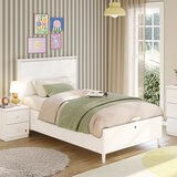 Varia White KREVET SA KUTIJOM I FLAT UZGLAVLJEM (120x200 cm) | Eponuda.com