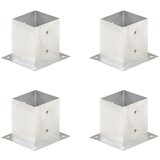  Sidra za stupove 4 kom od pocinčanog metala 121 mm | shoptok.hr