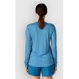 Patagonia Cap Cool Merino Blend Graphic Lycra z dolgimi rokavi strata stripe / shore blue | Shoptok.si