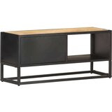 vidaXL TV omarica z izrezljanimi vrati 90x30x40 cm mangov les | Shoptok.si