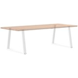  Noge blagovaonskog stola V-oblika 2 kom bijele 100x(72-73 3) cm | shoptok.hr
