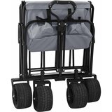  Preklopna kolica Siva 89 x 63 x 96 cm Čelik i Oxford poliester | shoptok.hr
