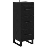  Highboard Crni hrast 34,5 x 34 x 180 cm Konstruirano drvo | shoptok.hr