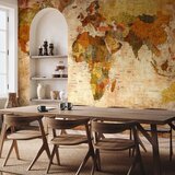  Foto tapeta - Old World Map 400x280 Standard | shoptok.hr