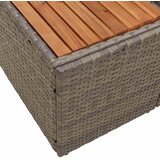  Vrtni kauč Siva 184 x 62 x 85cm poliratan | shoptok.hr