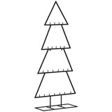  Metalno ukrasno božićno drvce crno 125 cm | shoptok.hr