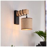 Brilagi Zidna svetiljka NUBILA 1xE27/60W/230V braon/crna Cene