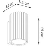 Nice Lamps Krem zidna lampa Gleam – | shoptok.hr