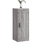  Zidni ormarić siva boja hrasta 34,5x34x90 cm konstruirano drvo | shoptok.hr