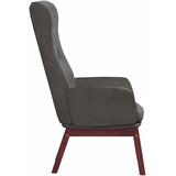  Stolica za opuštanje od tkanine tamnosiva | shoptok.hr