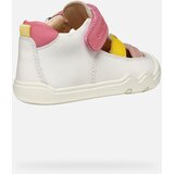 Geox White Girls Barefoot Sneakers with Open Instep Steppieup - Girls | shoptok.hr