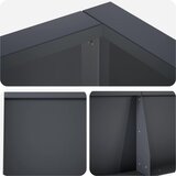  Zid za zadržavanje 8 kom. 300 x 100 x 50 cm Čelik Antracit | shoptok.hr