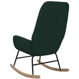  Stolica za ljuljanje od tkanine tamnozelena | shoptok.hr