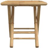  3-dijelni sklopivi bistro set s tamnosivim jastucima bambus | shoptok.hr
