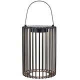 Marksl&amp;ouml;jd Črna zunanja LED lanterna s solarnim panelom/na USB (vi&amp;scaron;ina 54 cm) Cavia &amp;ndash; Slike