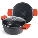 Ibili Visok lonec s steklenim pokrovom Excellent Titanio 32 cm | Shoptok.si