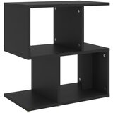  Noćni ormarić crni 50 x 30 x 51,5 cm od konstruiranog drva | shoptok.hr
