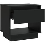  Noćni ormarić crni 45 x 34 x 44 cm od konstruiranog drva | shoptok.hr