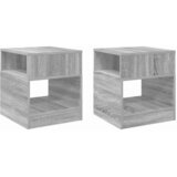  Konačna Stolić 2 pcs Siva Sonoma 40,5 x 40 x 45 cm | shoptok.hr