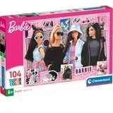 Modne Barbie lutke 104-dijelni Supercolor puzzle -