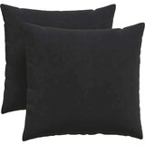 vidaXL jastučići za sofu 2 pcs crna 45 x 45 cm kordura tekstil | shoptok.hr