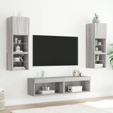 TV ormarić s LED svjetlima boja hrasta sonome 60x30x30 cm | shoptok.hr