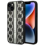 Karl Lagerfeld MONOGRAM STRIPE OVITEK ZA IPHONE 14 PLUS SIVA, (21897482) | Shoptok.si