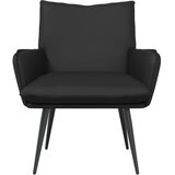  Fotelja Crna Umjetna koža - Crna | shoptok.hr