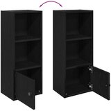vidaXL Regal za knjige crni hrasta 31x24x77 cm od konstruiranog drva | shoptok.hr