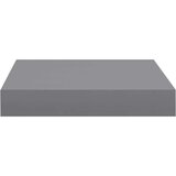 Plutajuće zidne police 4 kom sive 23 x 23 5 x 3 8 cm MDF | shoptok.hr
