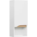 Pelipal Bijeli visoki/zidni kupaonski ormarić 30x70 cm Set 857 –