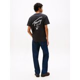 Tommy Jeans Majica 'CITY' črna / bela | Shoptok.si