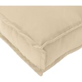 vidaXL Blazina za palete za sedež Bež 60x60x12 cm Oxford tkanina | Shoptok.si