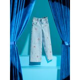 Sinsay Wide leg traperice s vezom i dodatkom viskoze Stitch | shoptok.hr