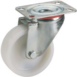 DÖRNER + HELMER 728171 Plastični okretni kotač 125x40 mm Gl, PP natural, ploča 100x85 mm Cijene