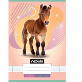 NEBULO speti zvezek za 3. razred, črtasti, A5, 12-32, z živalmi - konji | Shoptok.si