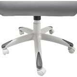 Livetastic GAMING STOL umetna masa, tekstil siva, bela | Shoptok.si
