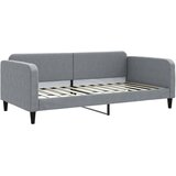  Dnevni krevet na razvlačenje svjetlosivi 100x200 cm od tkanine | shoptok.hr