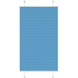 vidaXL Plisirana senčila modra 75x150 cm, širina blaga 74,4 cm, poliester, (5000298141) Cene